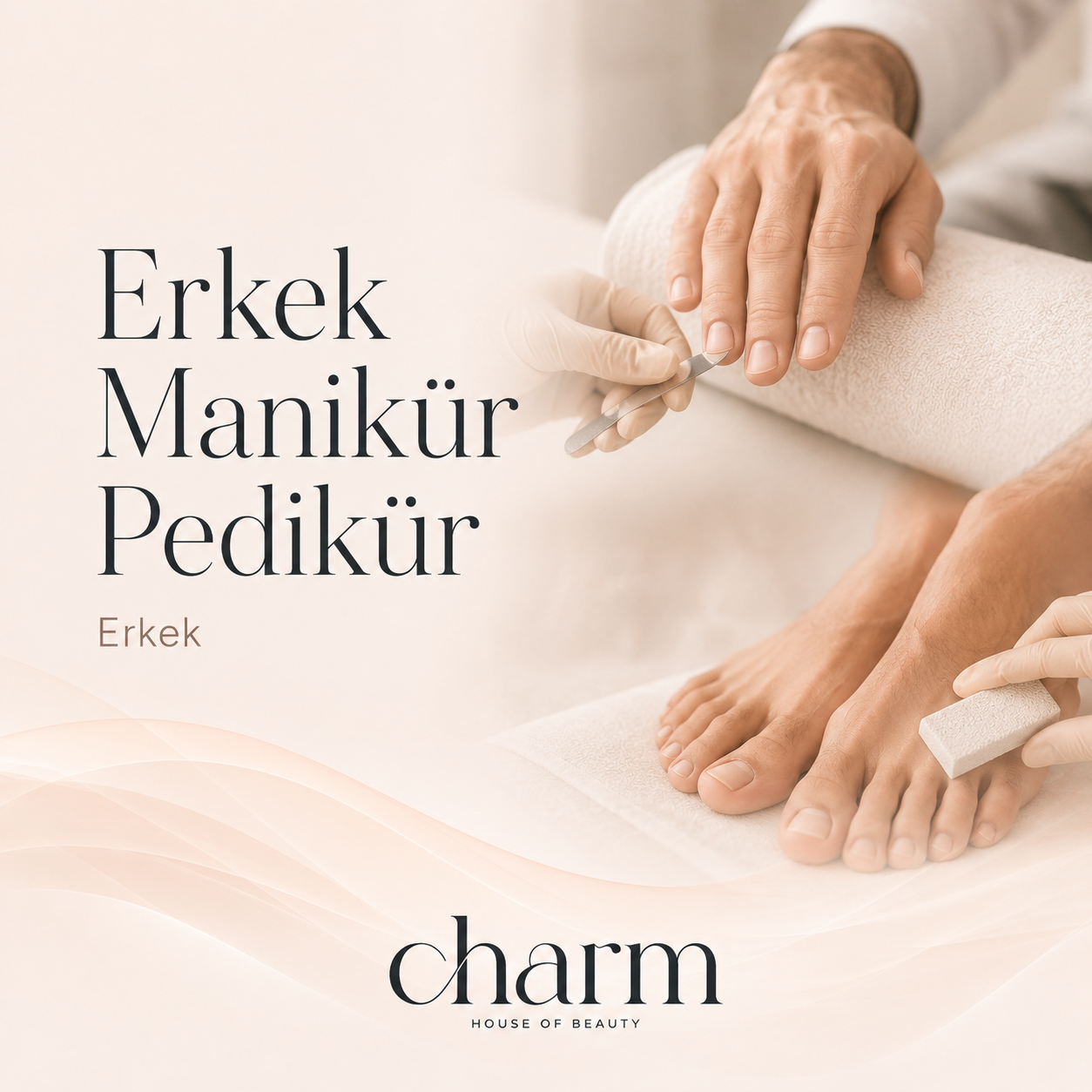 Erkek Manikür & Pedikür